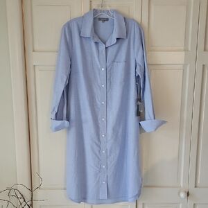 Habitat Sky Blue Shirt Dress